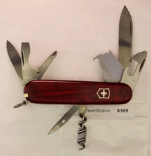 Victorinox Spartan Lite Swiss Army knife (ruby)- used/excellent white LED  #8389