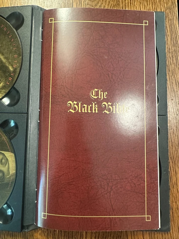 Black Bible CLEOPATRA RECORDS 4 CD's BOX SET 1998 GOTHIC ROCK INDUSTRIAL PUNK - Image 4 of 4