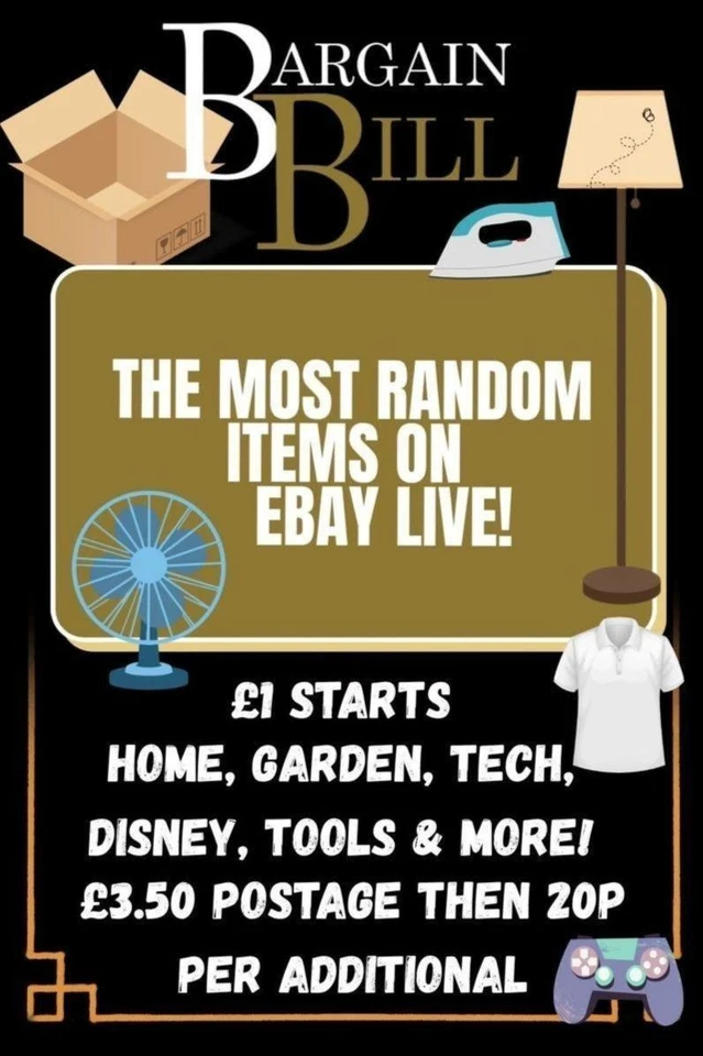 Home Garden Tech Tools Disney & More! Starts as low as £1! Tested on Screen