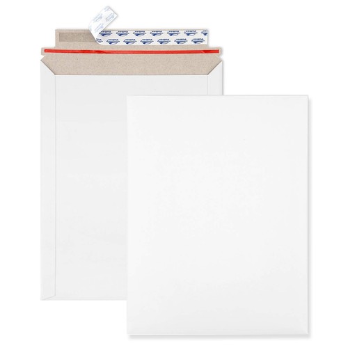 500 - 9 x 11.5 EcoSwift Self Seal White Shipping Flats