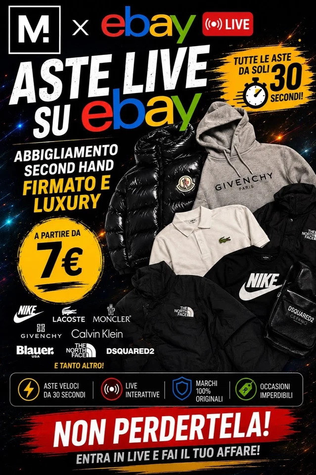 Crazy Firmato Second Hand 7€ + LUXURY
