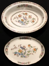 Wedgwood Kutani Crane Serving Bowl & Utility Tray