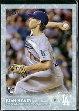 2015 Topps Update Rookie RC Snow Camo /99 Josh Ravin #US97 Los Angeles Dodgers