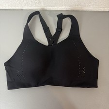 Lululemon Women  s Sports Bra Airsupport Black LW2CS1S Size 36C Black Cross Back