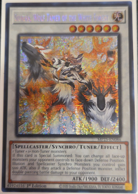 #ad Silvera Wolf Tamer of the White Forest MP25 EN086 Prismatic Secret Rare NM M $2.45