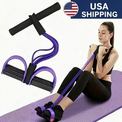 Multi-Functional Yoga Pull Rope  Arms, Legs, Waist, Abs, 6-Tube Resistance Band