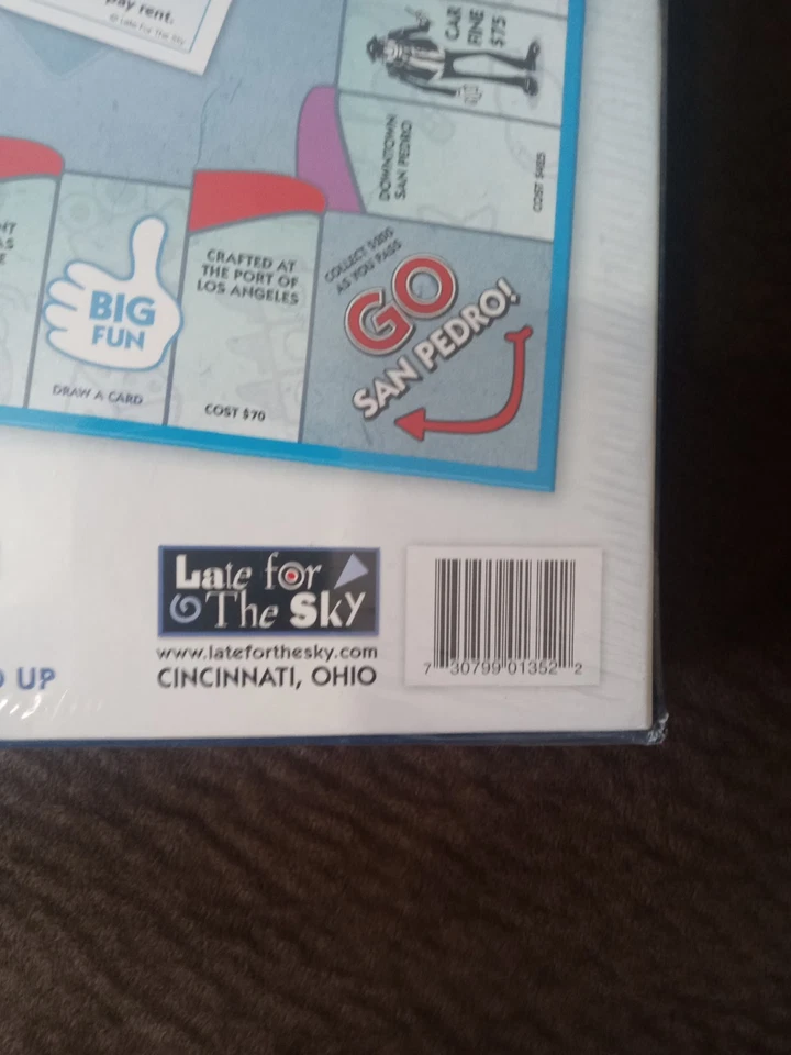 San Pedro California Monopoly Brand New Sealed Rare - Image 3 of 4