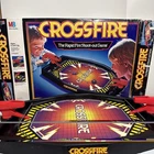Vintage 1987 Milton Bradley CROSSFIRE Game With Box - NO BALLS OR PUCKS As-is