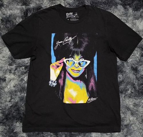 Elvira Mistress Of The Dark  "Cruelly Yours" T-Shirt By Fright Rags - Men's Size - product listing photo
