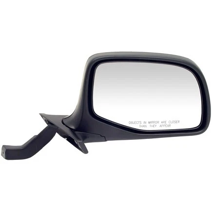 Dorman 955-228 Side View Mirror   Right, Manual, Paddle Design, Black And Chrome
