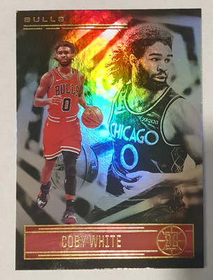 Coby White Chicago Bulls 2020-21 Panini Illusions NBA Basketball Trading Card 86