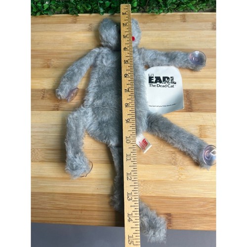 NWT Vintage Famous Earl The Dead Cat Plush 1988 "The last cat you'll ever need" - Picture 5 of 12
