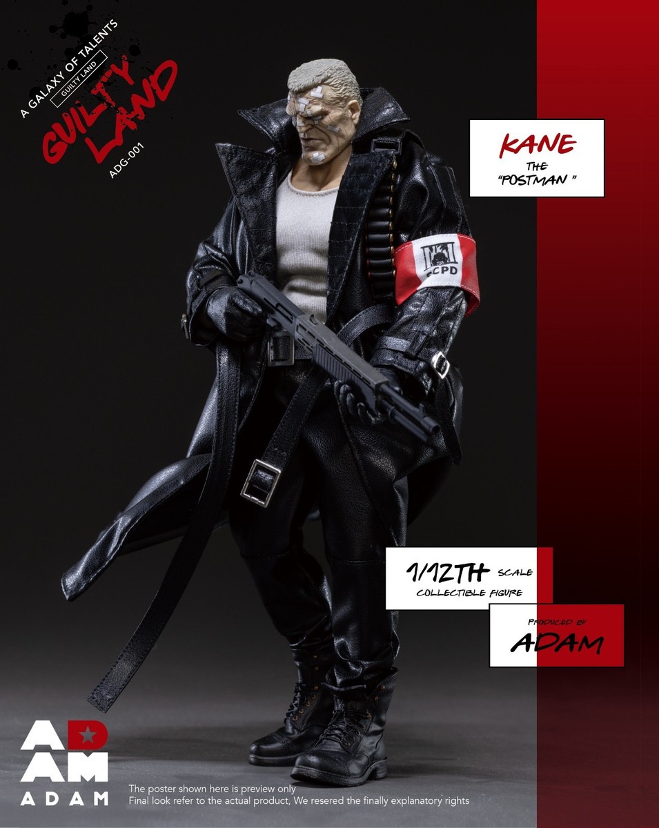 ADAM ADG-001 1/12 Muff Toys The Evil City Postman Kane GUILTY LAND