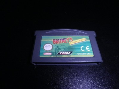 GameBoy Advance GBA - britneys dance beat - nur Cart