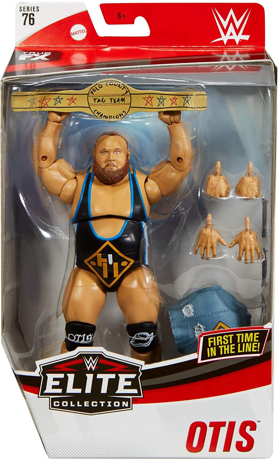 WWE Wrestling Elite Collection Series 76 Heavy Machinery Otis