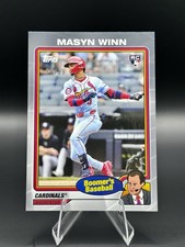 2024 Topps X Chris Berman Boomer's Baseball - Masyn Winn #53 Silver /99 (RC)