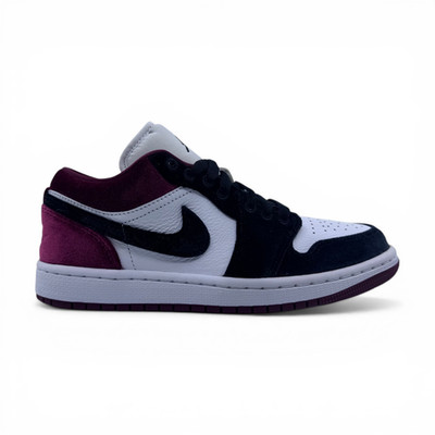 Nike Women Jordan 1 Low SE Velvet Black Toe FZ3242-001 Size 6.5 - NEW W/O BOX