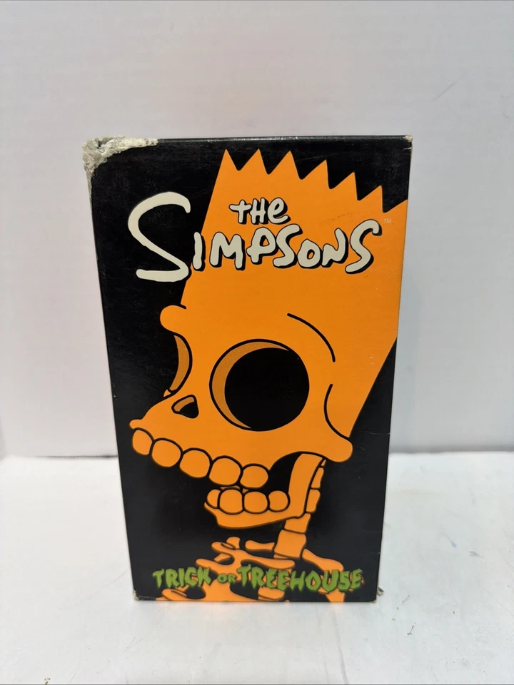 The Simpsons Trick Or Treehouse VHS Box Set Complete VTG Horror Halloween RARE - Image 3 of 4