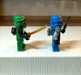 LEGO Ninjago 9450 Minifigures Lloyd ZX and Jay ZX Epic Dragon Battle 1.8in Set