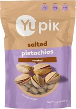 (Free Duty Tax) Yupik Roasted Salted Pistachios, In Shell, 6.5 Oz, Gluten-Fr