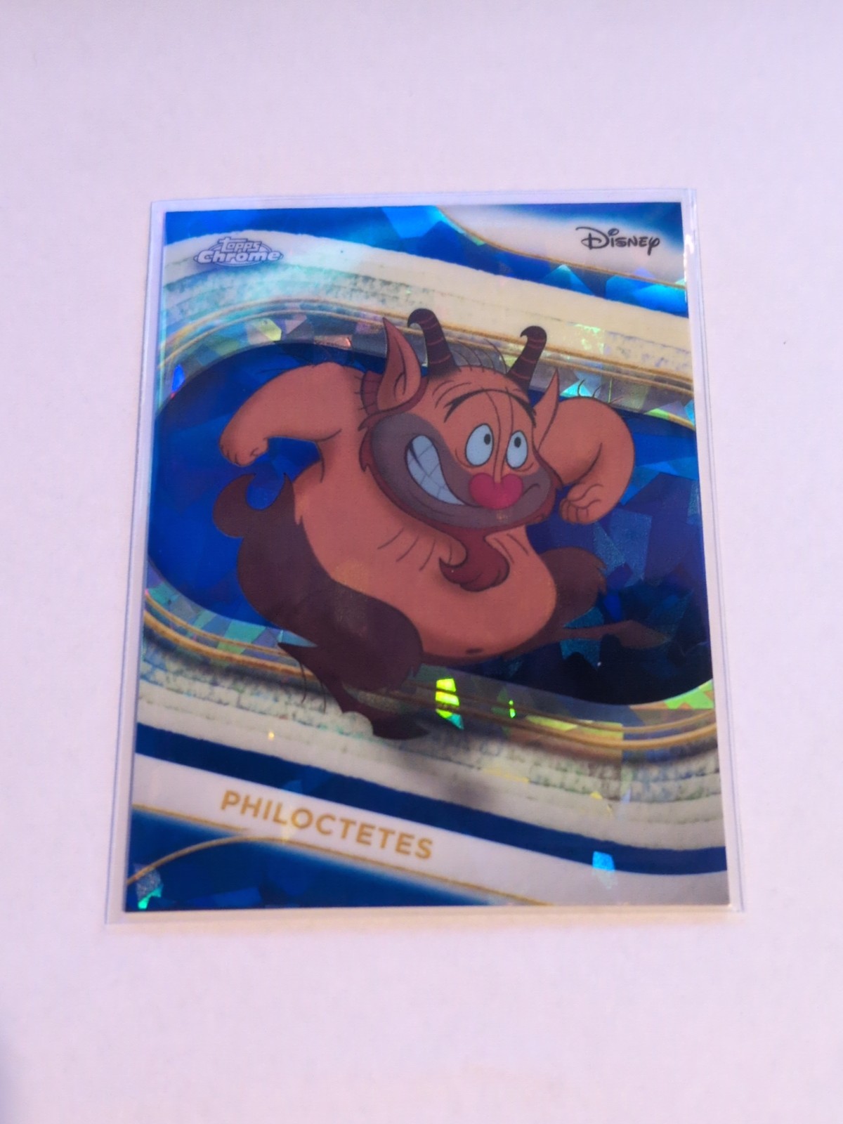 2025 Topps Chrome Disney Sapphire Philoctetes #46 Hercules