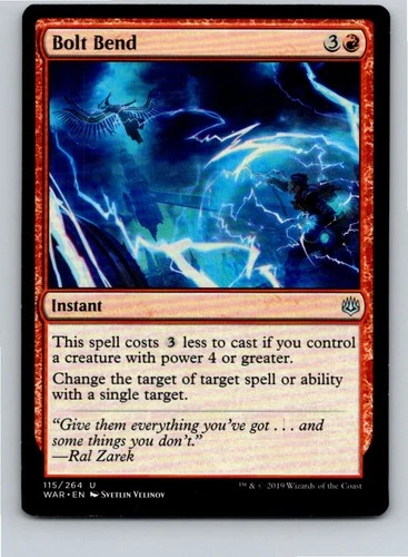 Magic the Gathering Bolt Bend War of the Spark MTG Free Shipping!
