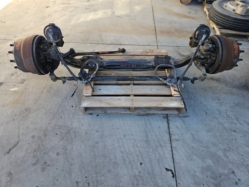USED 2017 HINO 338 FRONT STEER AXLE MERITOR MFS12122ANL7 , 22.5 AIR Ship Los Ang