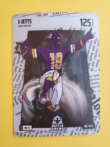 2025 Bo Jackson Battle Arena Alpha Update Headlines Battlefoil #HBF12 J-Jetts