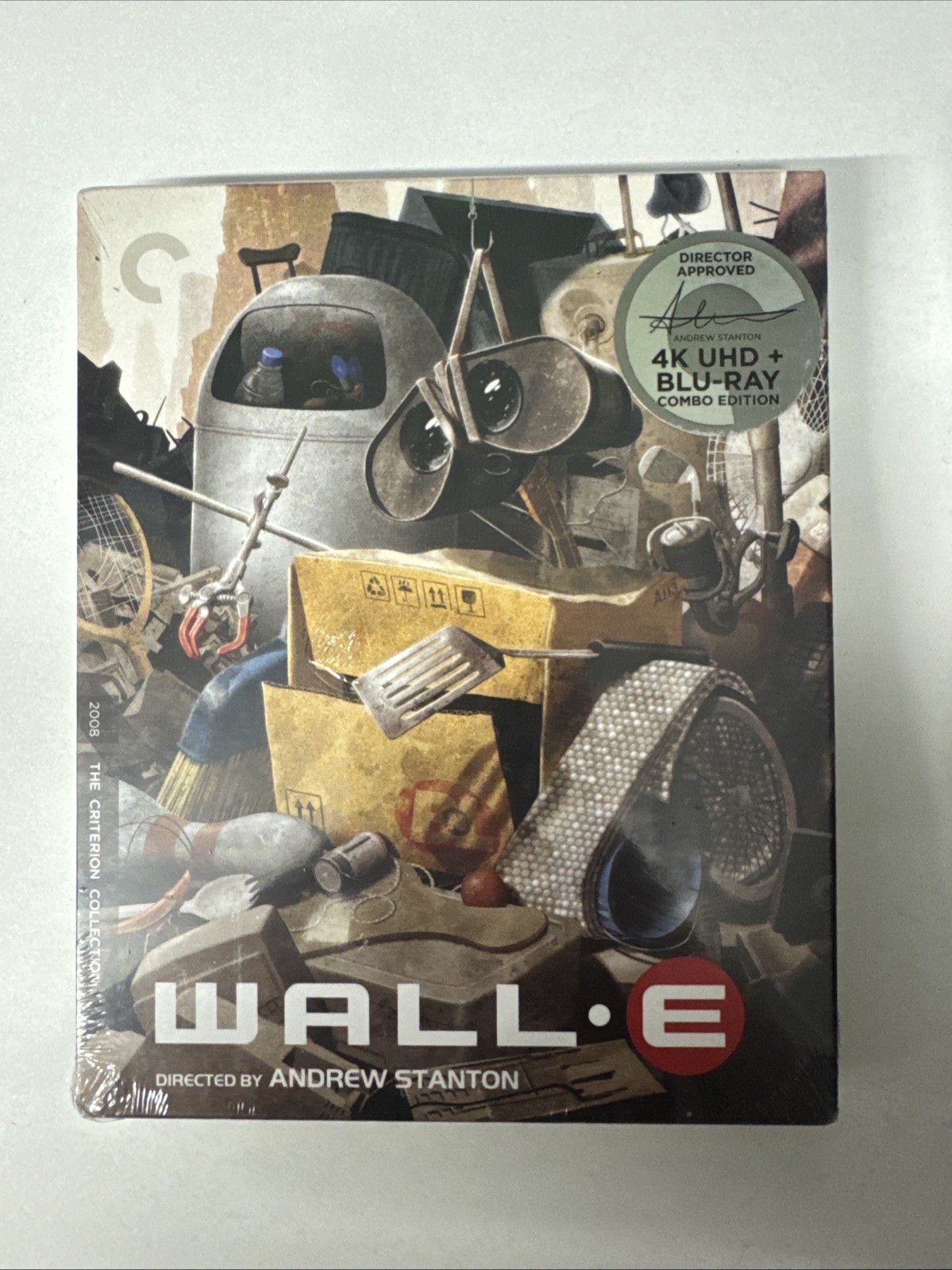 Wall-E [Criterion Collection] (4K UHD Blu-ray/Blu-ray, 2008) Regional A Locked