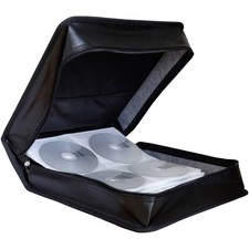 MediaRange BOX93 CD bag 200 discs Faux leather Black 314x118x312mm