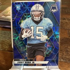 2025 Panini Mosaic Jimmy Horn Jr. Blue Scope #339 Carolina Panthers Rookie RC