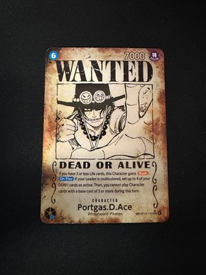 Portgas.D.Ace (119) (Wanted Poster) OP13-119 Carrying On His Will