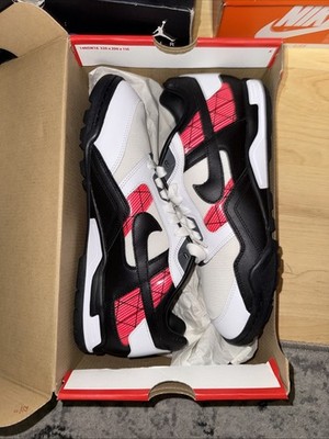 Sz 9.5 Nike Air Bo Turf White Solar Red 2022 DO1791-106 Men's