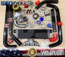 For Toyota 1zz-fe Corolla Matrix Celica Mr2 Turbo Kit T3 Manifold .63 Charger Kr