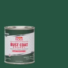 Do it Best Rust Coat Oil-Based Gloss Enamel, Hunter Green, 1 Qt. 203572D Pack of