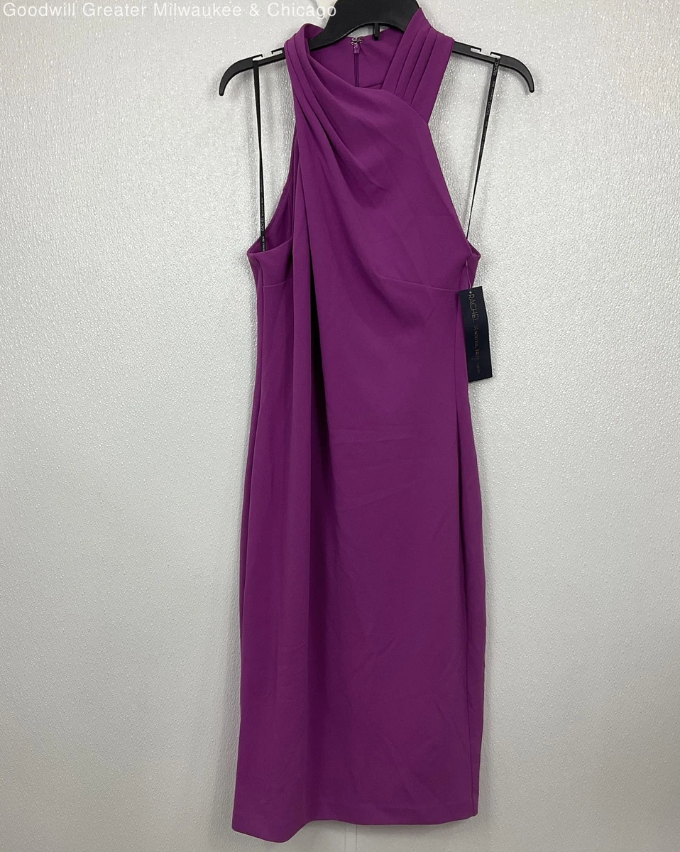 Robe Midi Rachel Roy Rouge - Dos Découpé, Sans Manches - Taille 12, Neuve Avec étiquette
