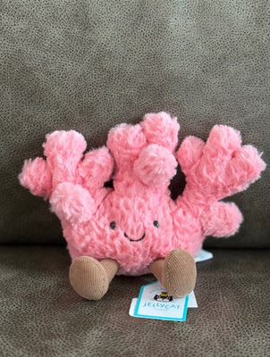  Amuseables Coral サンゴ　珊瑚　ぬいぐるみ Jellycat Amuseables Coral Plush Soft Toy Cute Sea Life Keychain