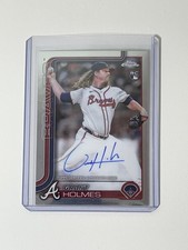 2025 Topps Chrome - Grant Holmes (RC) Rookie Autographs #RA-GH