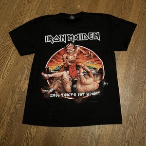 新品！IRON MAIDEN 2016 年ツアーTシャツセット Iron Maiden Book of Souls Tour Shirt | eBay
