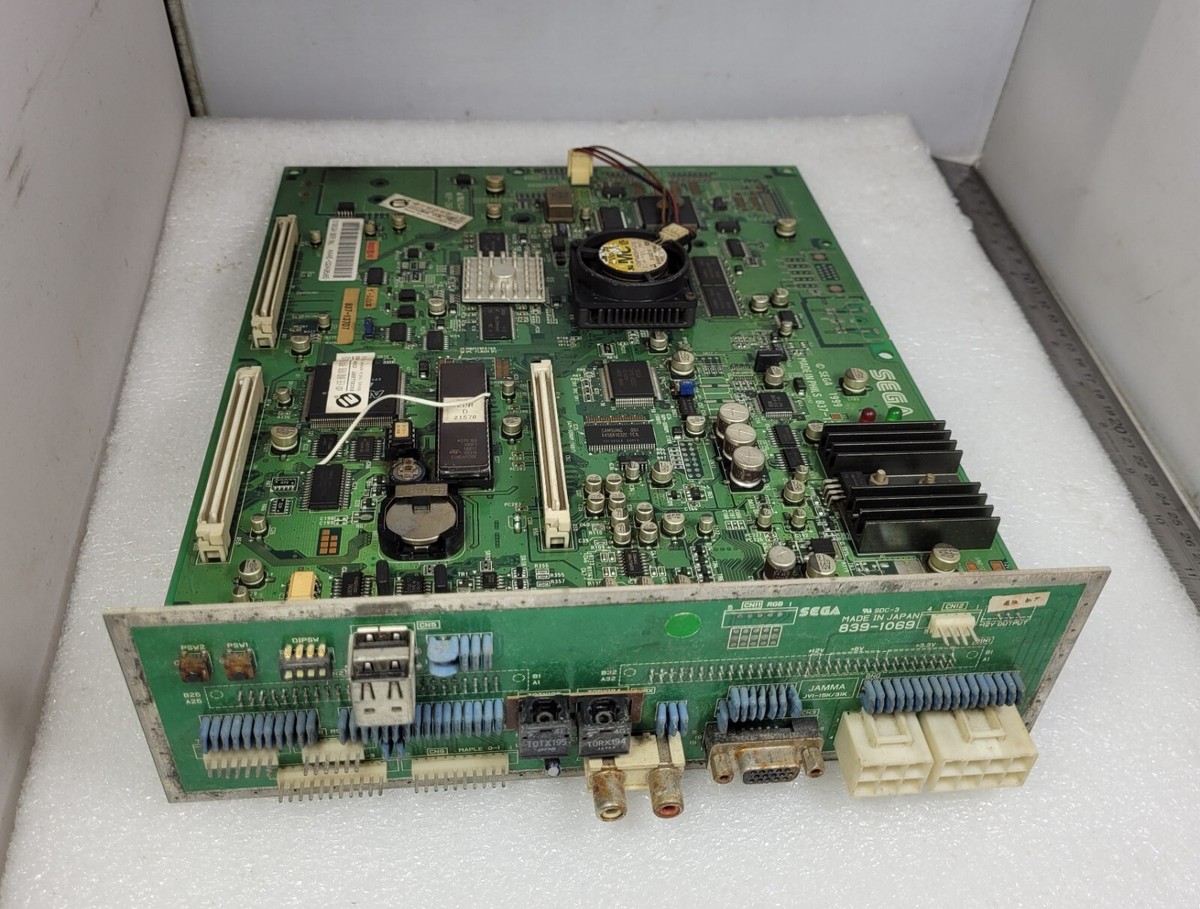 その他 SEGA NAOMI Sega Naomi converter JVS to JAMMA W/Harness used no-tested