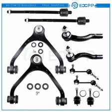 10pcs Front Sway Bar End Control Arms Tie Rods For 2003-2011 Ford Crown Victoria