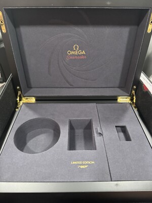 Omega Sea Master 007 James Bond Limited Edition Genuine Box Only