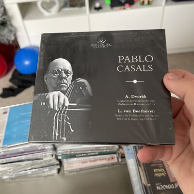 New & Sealed, PABLO CASALS - Dvorak Concerto For Violoncello, CD 2003, BEETHOVEN