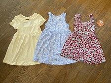 Member's Mark Size 5 Girl  s 3-pack Yummy Play Sleeveless  Short Sleeve Dresses