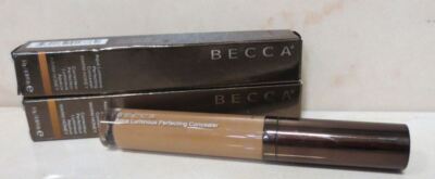 BECCA AQUA LUMINOUS PERFECTING CONCEALER WARM HONEY SHADE 0.18OZ LOT OF 2