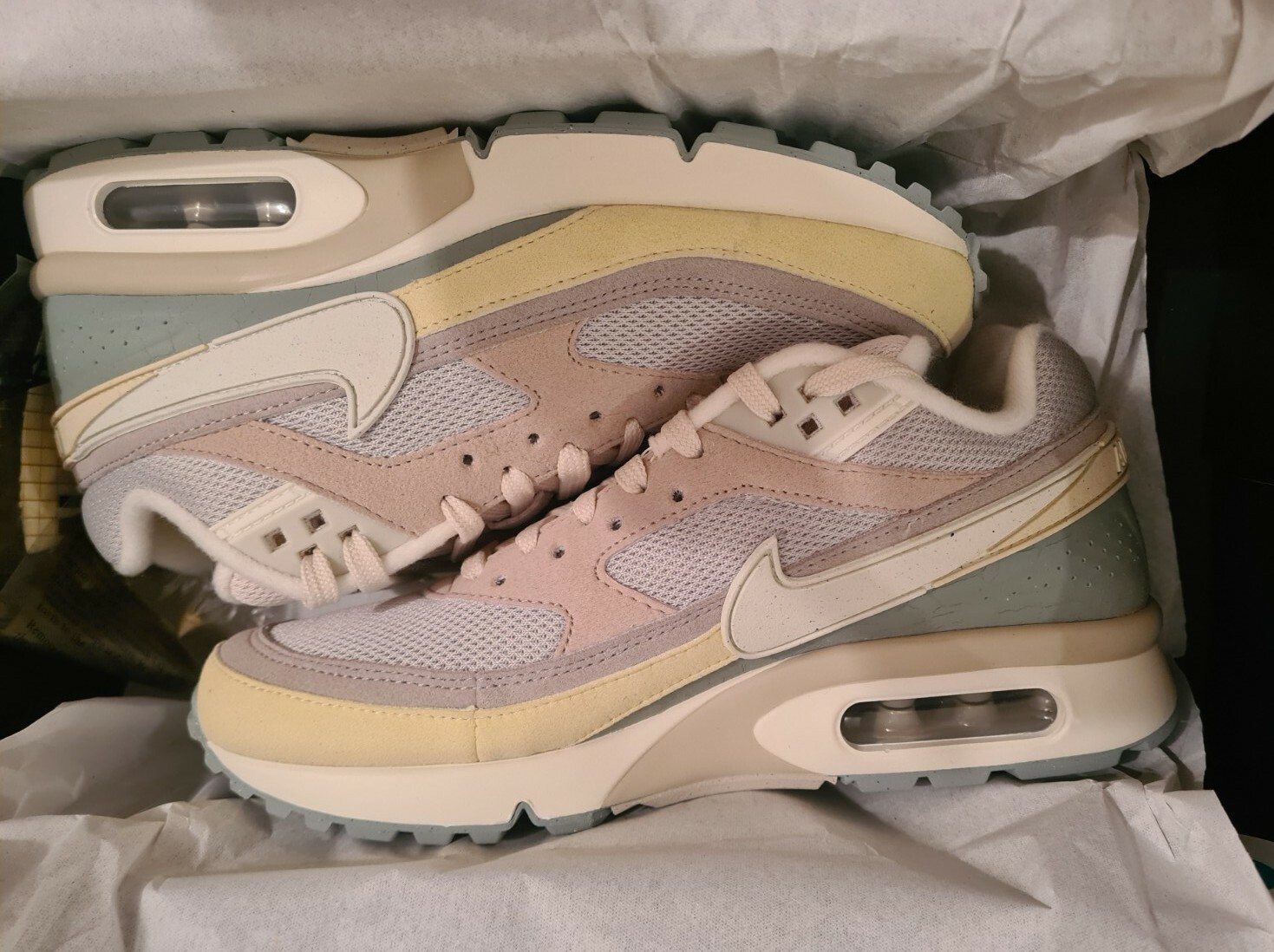Size UK (Mens 5.5, Wmns 5)- Nike Air Max BW 2021 Light Stone Coded Nature |  eBay