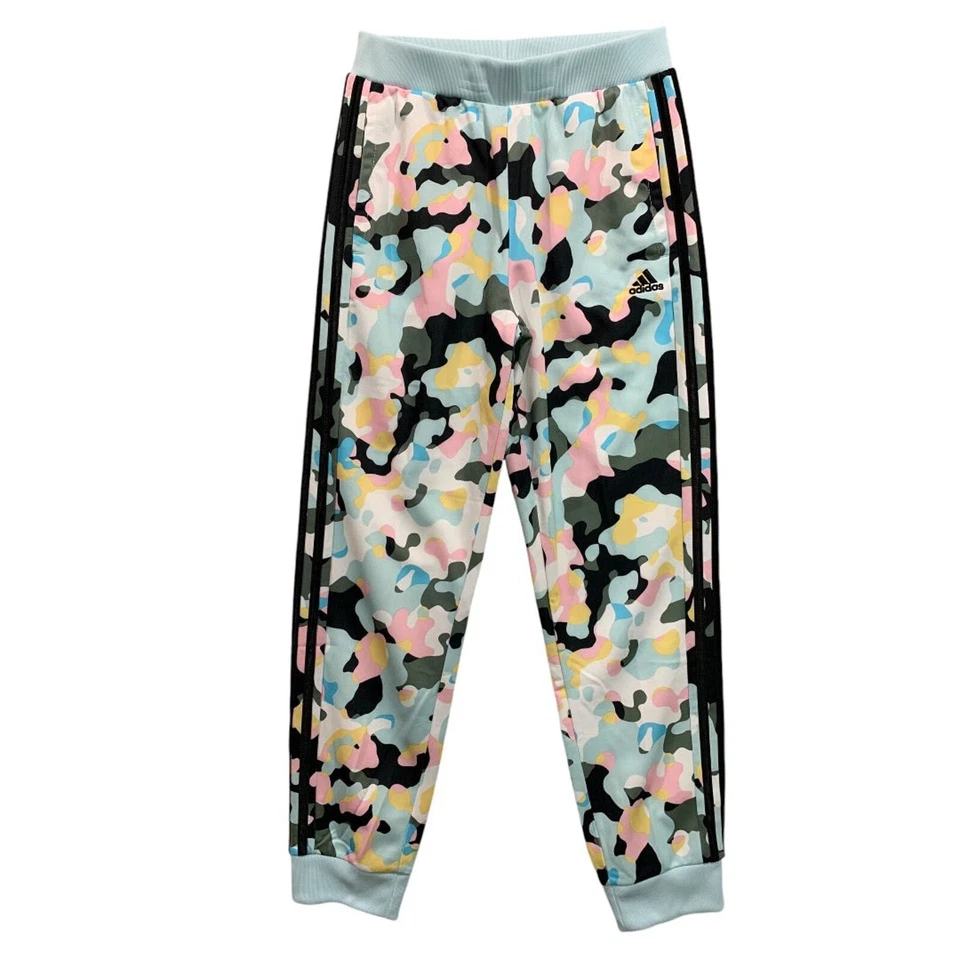 Nuevo Jogger Tricot Multicolor Grande (14) Adidas Jóvenes Niñas AK4830 Foto 2 de 4