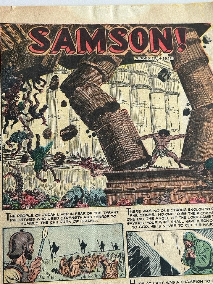 SAMSON COMICS JUDGES 13 14 15 16 VINTAGE EBay samson-comics-judges-13-14-15-16-vintage-ebay