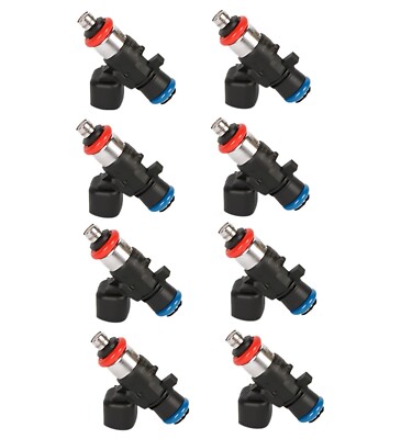 Set of 8 Fuel Injectors Kit ACDelco GM OE For Cadillac CTS Chevy Camaro LSA RWD