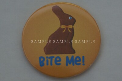 Bite Me! Magnet Easter Basket Bunny Chick Eggs boys girls women Fun Humor kids